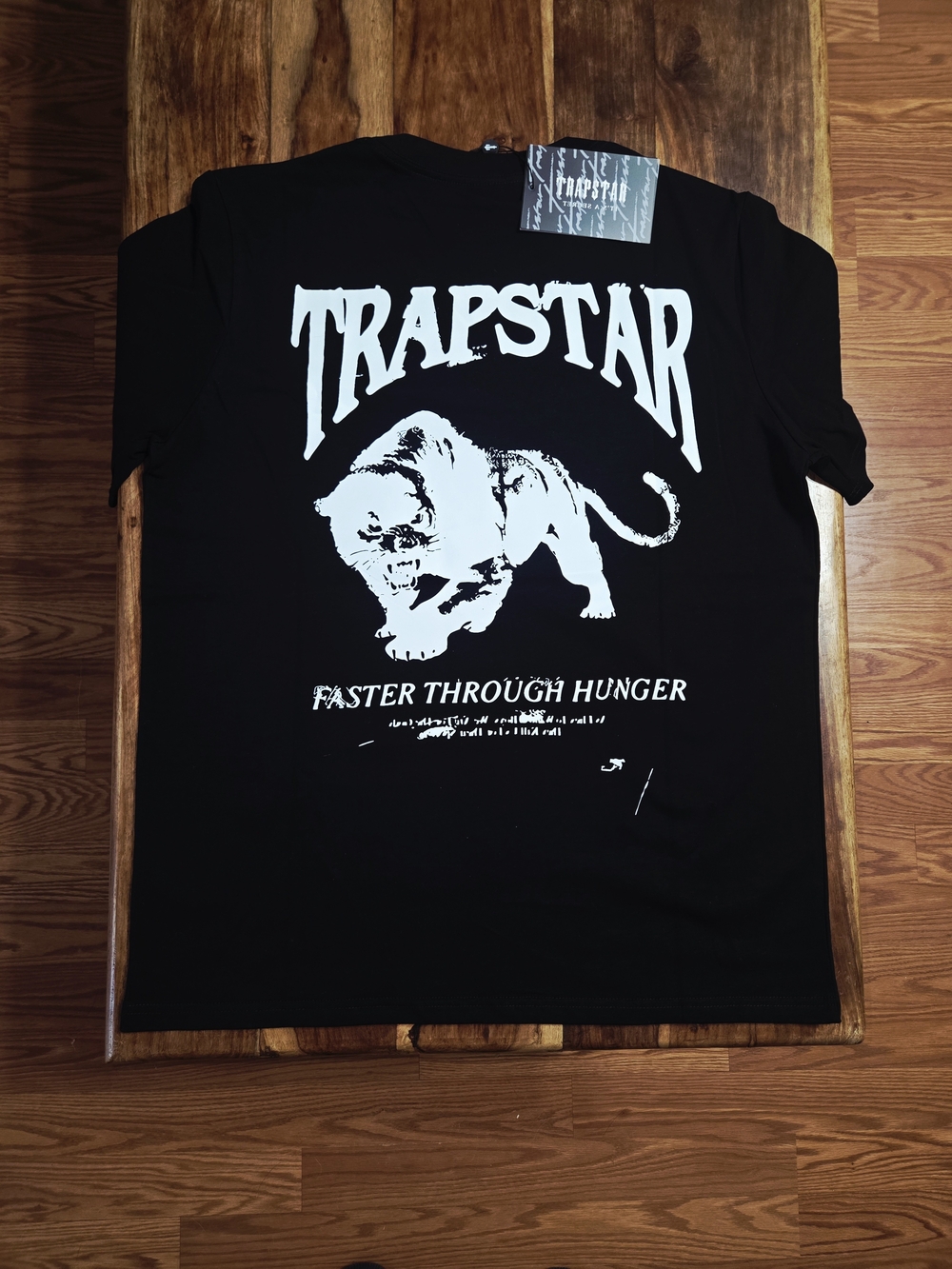 Trapstar Men's Black Short-Sleeve Graphic Tee